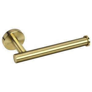 Toilet Paper Holder Stainless Steel Brushed Finish Gold Tone
